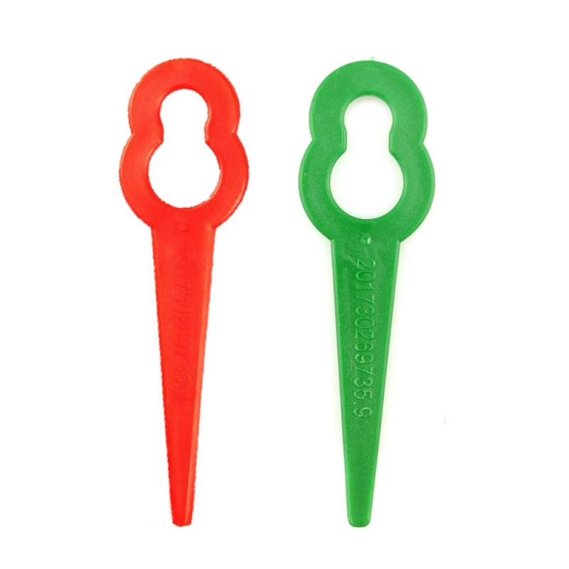 70MM dauerhaft Kunststoff Mäihr Schneiden Klinge Trimmer Klingen Ersatz Klinge Für Rasenmäihr Mäihr Kopf Strimmer Für Rasen Trimmer