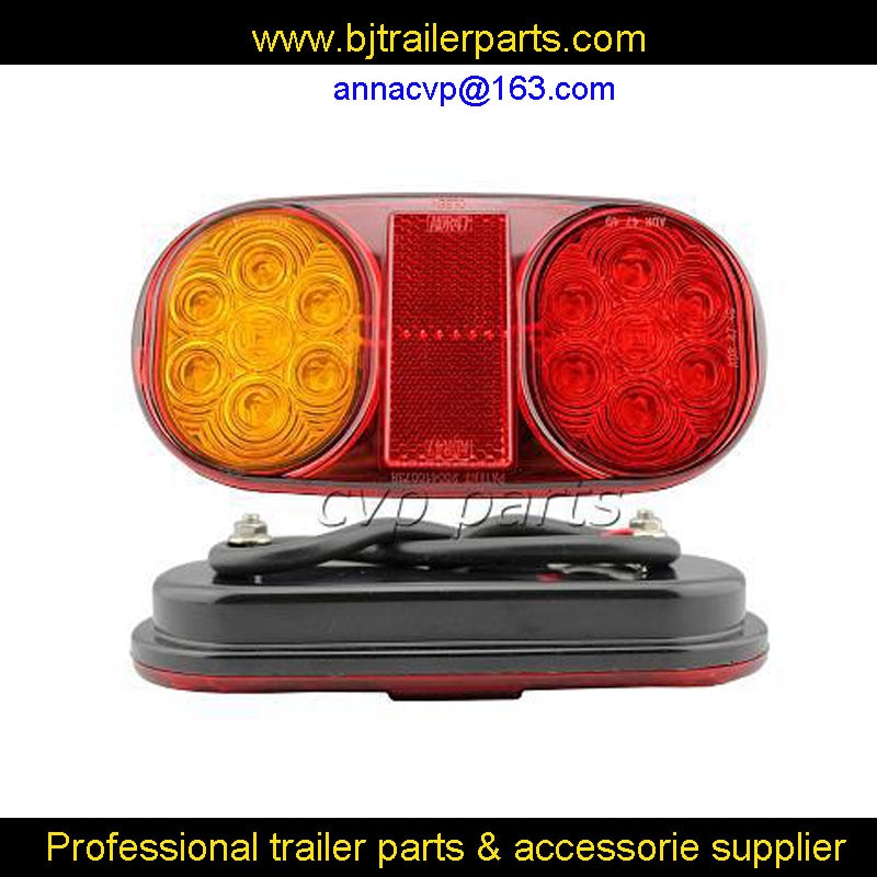 ! Staart led-verlichting lamp paar boottrailer waterdicht dompelpompen 12 V trailer onderdelen (2 STUKS/1 PAAR) trailer onderdelen