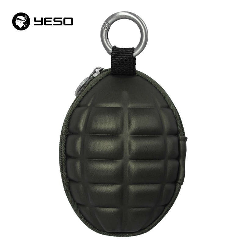 YESO Neue PU Männer Schlüssel Halter Geldbörsen Unisex Oval Kopfhörer Fall Tasche Haushälterin Für Schlüssel Organizer Geldbörse Für auto Schlüssel Tasche