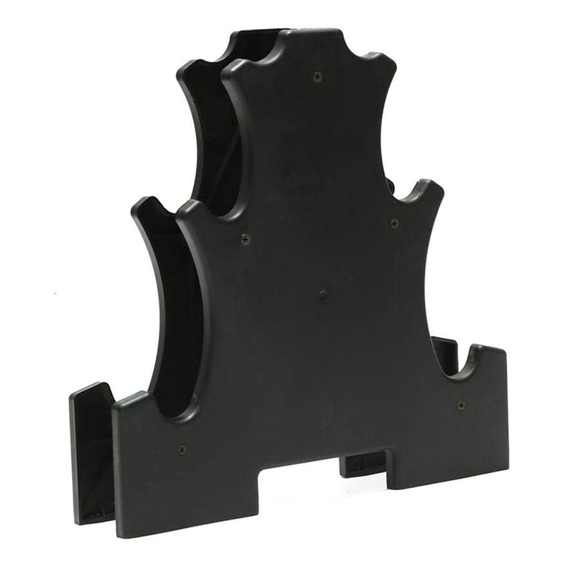 Portable Dumbbell Cast Iron Bracket Black Gym Rack Stand Dumbbell Holder Weight Lift Set Home Training Muscle Fitness Equipment: White