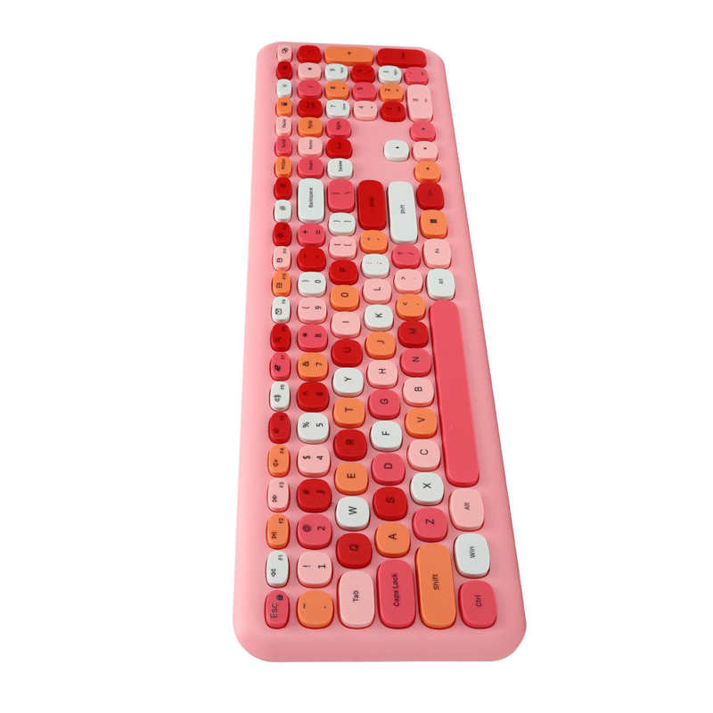 Computer Keyboard Mouse Wireless Keyboard Mouse Set 2.4G Wireless 110 Keys Keyboard Mouse Computer Accessory