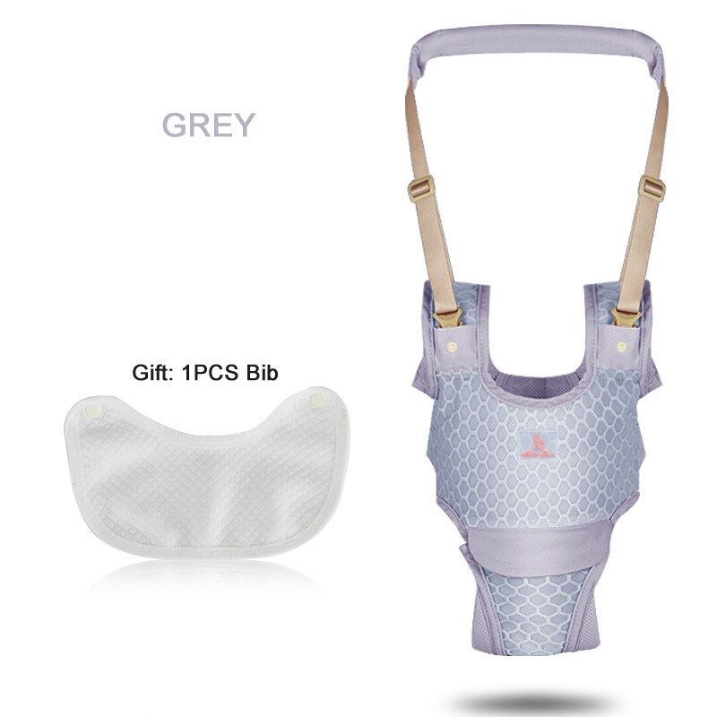 Loopstoeltje Peuter Harness Assistant Rugzak Riemen Voor Kleine Kinderen Kids Assistant Learning Veiligheid Harness Walker: Grijs