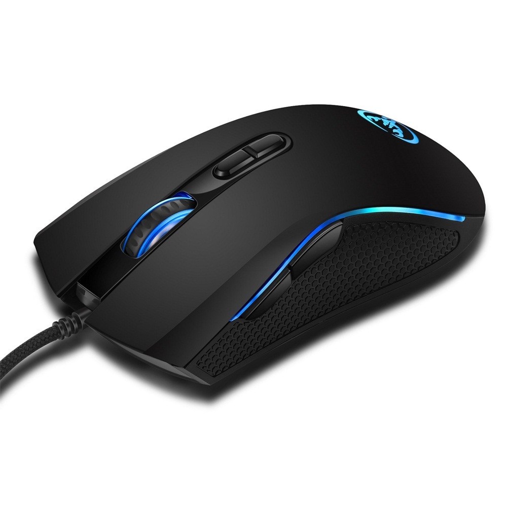 Wired Gaming Mouse Pro Gamer 3200DPI 7 Bright Color LED Backlit Optical Ergonomics Mouse Mice Comfortable Touch