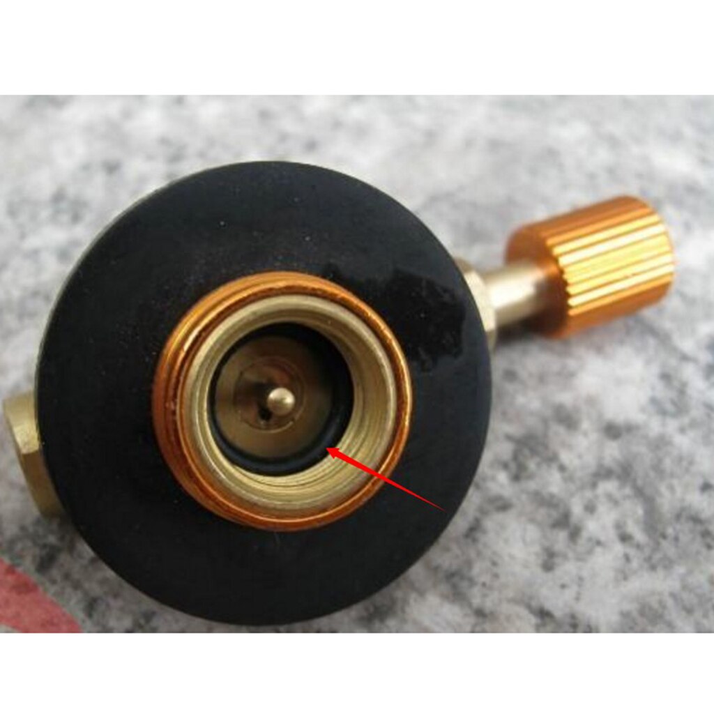 5 stk gummi o-ring tætning camping gas tank genopfyldning adapter pakning