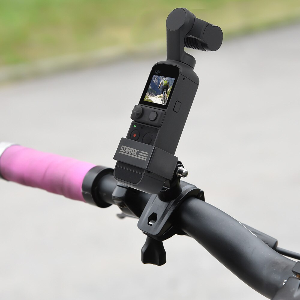 Für dji osmo pocket fahrrad-erweiterungs-festhalterung für dji pocket 2/ pocket gimbal kamerazubehör