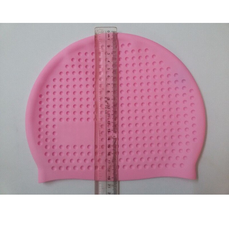 100% Silicone Swimming Cap Men Women Unisex Swim Pool Swimming Caps Non-toxic High Elastic Free Size Adults Surfing &amp; Diving Hat