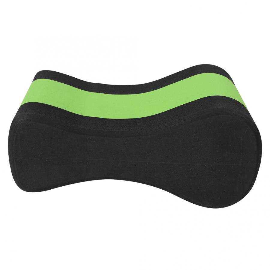 Clip leg board 1 st slitstark eva swim clip leg board flerlagers flytbräda för simträningstillbehör grön och svart