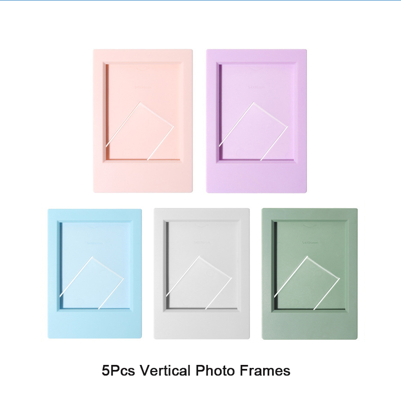 3-- tommers klassisk vertikal fotoramme til fujifilm instax mini 12 film mini link 3/ liplay /11/9/8/40/ evo umiddelbar fotokameraramme: Elfenben