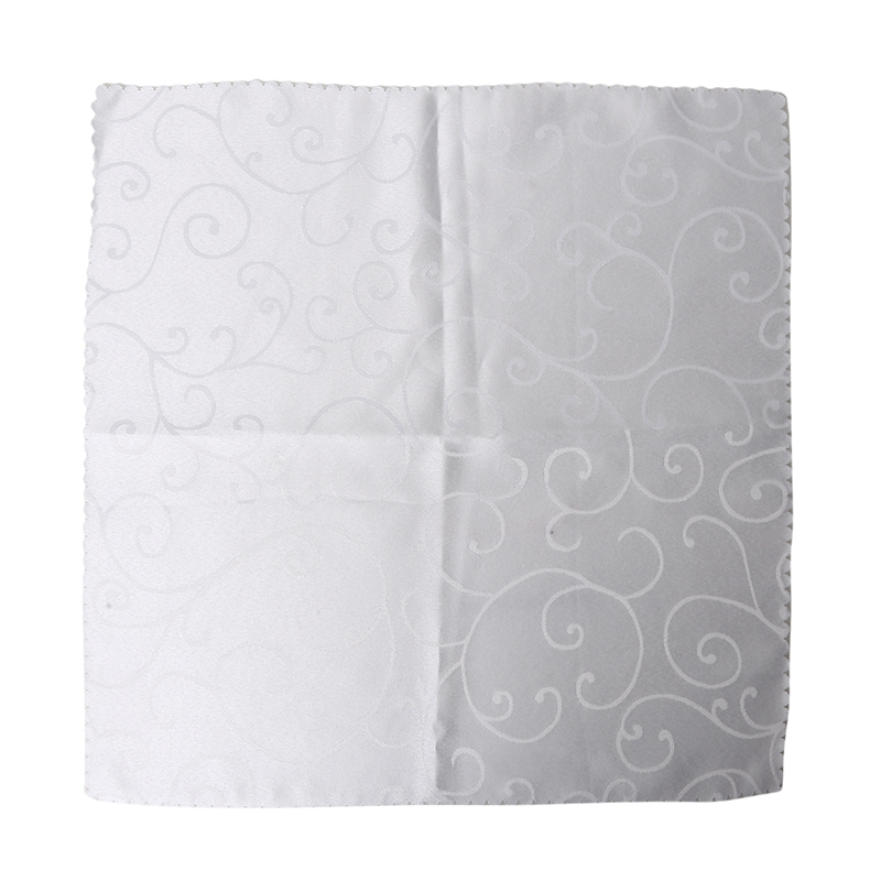 Table Cloth Napkins For Weddings Decorative Serviettes Party Hotel Dinner Napkins Home Textiles Cover Supplies: white