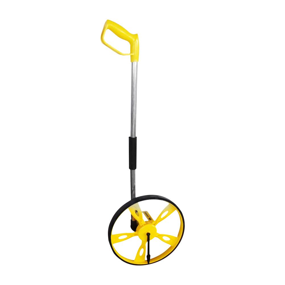 Rangefinder Mechanical Big Wheel Or Digital Display Small Wheel Hand-push Foldable Meter Measuring Wheeled Range Finder 5 Digits: Blue