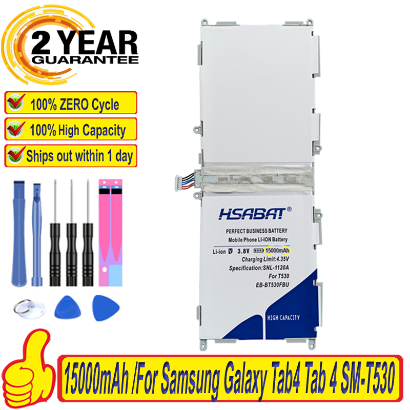 oben 100% Neue 13500mAh Batterie für Samsung Galaxis Tab4 Tab 4 SM-T530 T533 T535 T531 T535 T537 Batterien + freies gfit
