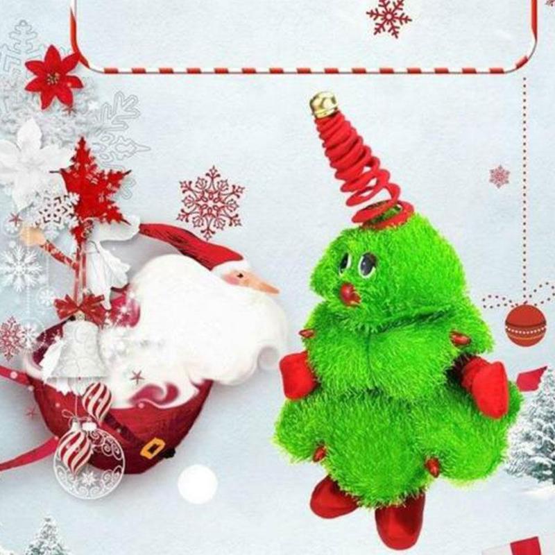 Singing And Dancing Christmas Tree Plush Toy Children's Christmas U3T0