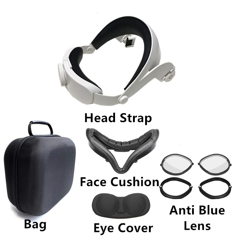 For Oculus Quest 2 Halo Strap Virtual Reality Supporting forcesupport Upgrades Head Strap For Oculus Quest 2 Accessories