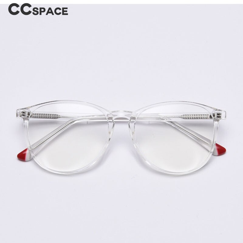 49428 TR90 Anti Blue Round Glasses Frames Men Women Big Frame Optical Computer Glasses