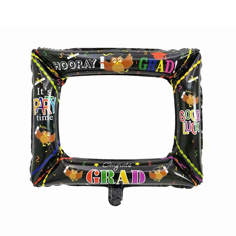twórczy zdjęcie ramka urodziny impreza balon zdjęcie ramka ślub Modeling rekwizyty Dzieci dorosły zabawny ukończenie szkoły zdjęcie poza dekoracyjny: S6  Balloon