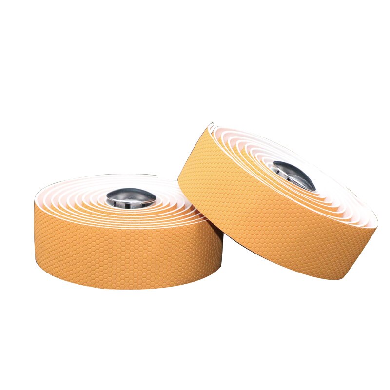 Cykelstyr tape tape pu læder partikel stil perforeret bælte åndbar skridsikker remme cykling styretape