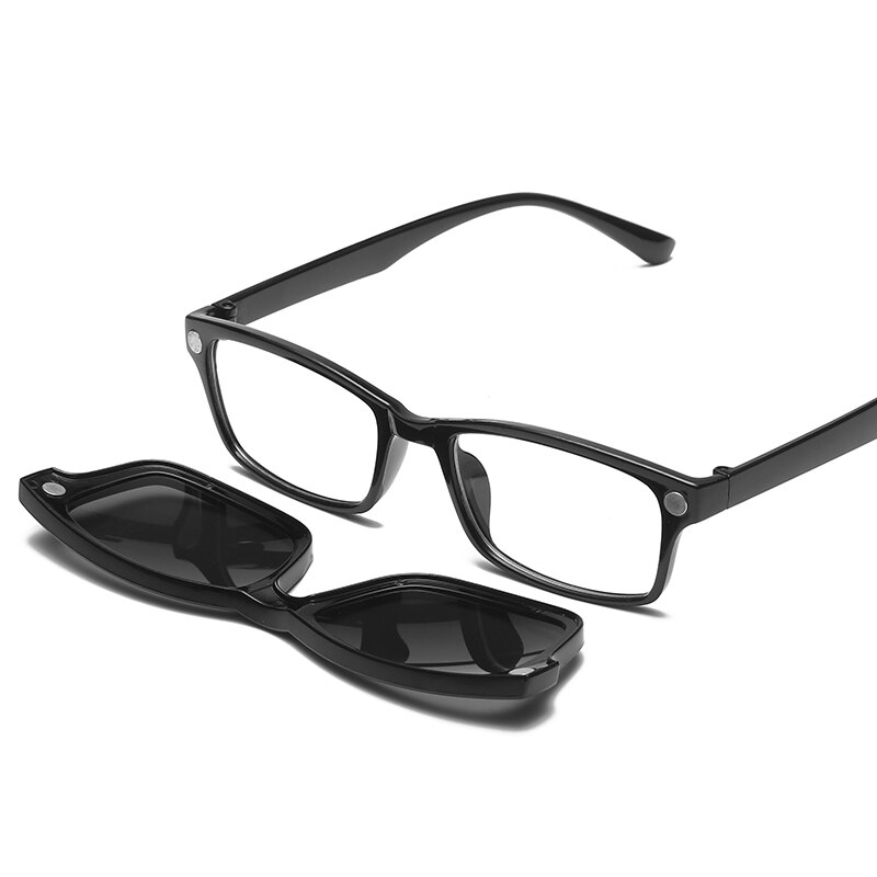 5 Lenes imán gafas de sol Clip Polaroid espejo magnético gafas Clip en los hombres polarizadas graduación personalizada miopía