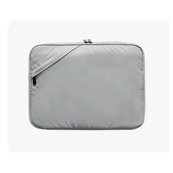 Borsa portadocumenti portatile cartelle da uomo da 13 pollici Ipad linea dati elettronica custodia per Organizer custodia da ufficio accessori da viaggio per donna: grigio