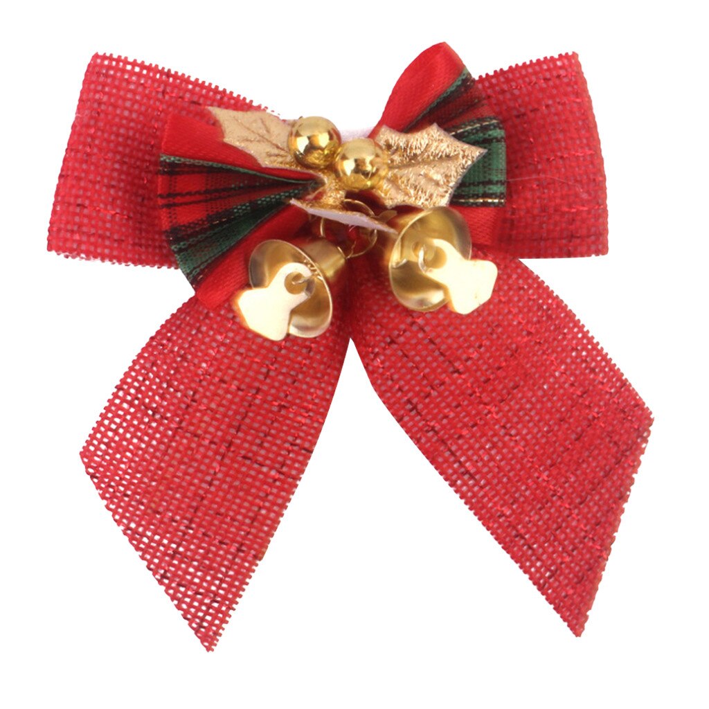 Weihnachten Baum Dekoration Mini Fliege Eisen Glocken Kranz Hochzeit Dekoration Hochzeit Gefälligkeiten und Party Lieferungen Blumen # p9: C