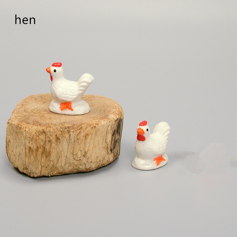 Ceramic Cute Rooster Hen Shaper Chopstick Holder Spoon Rack Chopstick Rest Dining Table Decor Decoration Kitchen Tableware: B