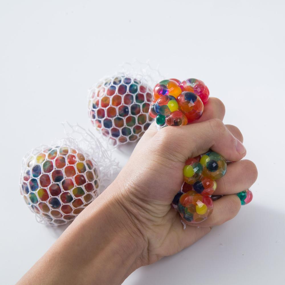 Barns konstiga trick leksaker 5cm klämventil grape ball aprilskämt leksaker dekompression leksaker