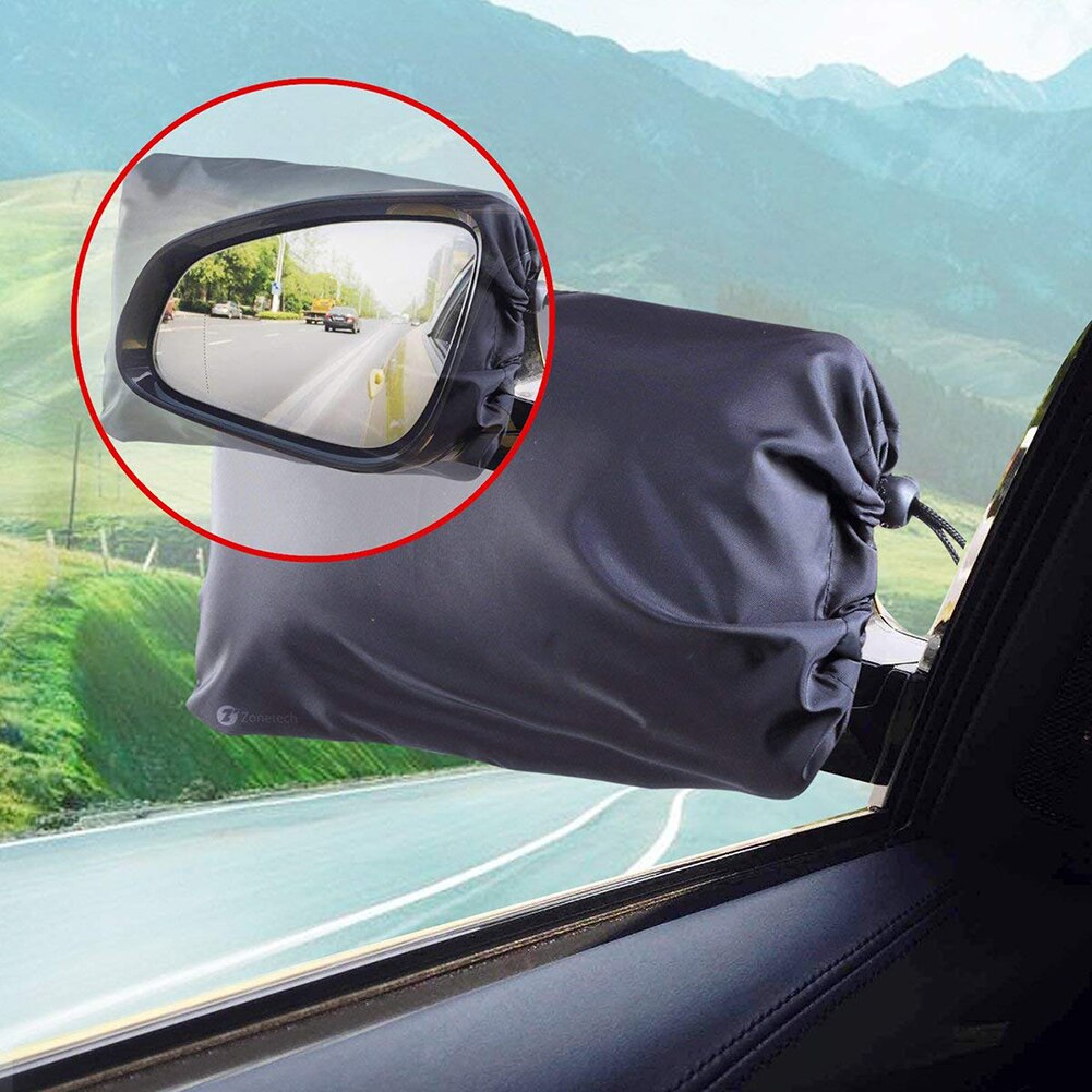 1 par auto sidespejl beskyttelsesdæksler auto udvendige spejl covers