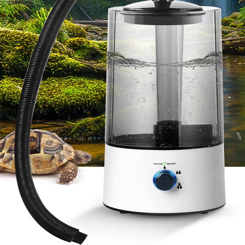 Mute Terrariums Chameleon Pet Supplies Vivarium With Hose 4L Adjustable Mist Fogger Lizard Tortoise Herps Reptile Humidifier