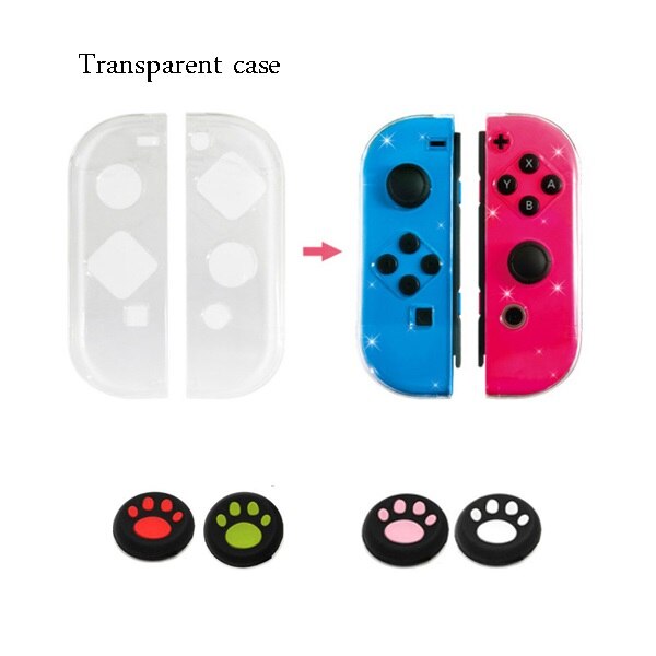 Controller Grips Joy-Con Case For Nintend Switch Gamepad Nintendo Switch Joy Con Handle NS N-Switch Game Console Accessories: 5 for Nintend Switch