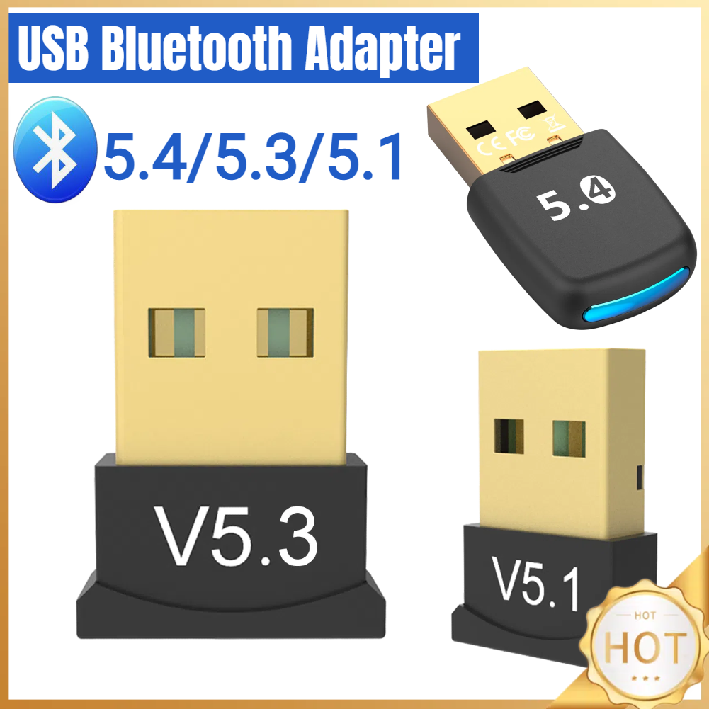 Adattatore usb bluetooth 5.4 trasmettitore audio ricevitore driver gratuito adattatore dongle audio bluetooth 5.3 per pc portatile wireless parla