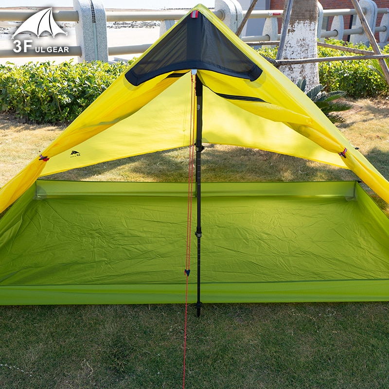 3F UL Gear 12000MM Waterproof 15D Nylon 210T Polyester Tent Floor Saver Footprint Ground Sheet Bathtub Picnic Mat For Camping