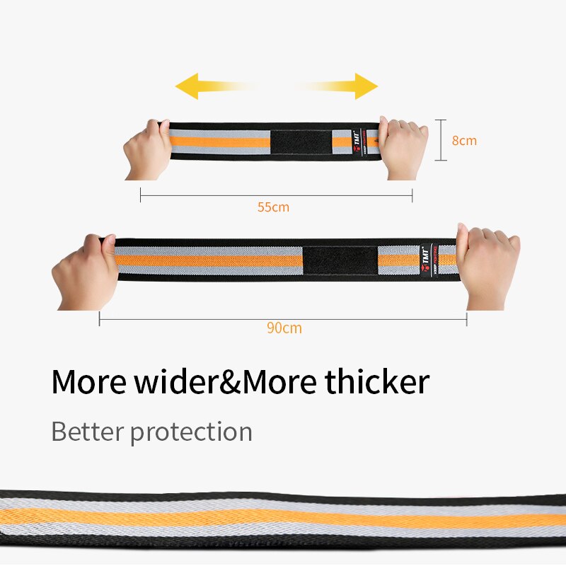 TMT Dragonne Poids Levage Bandage Main Crossfit Haltère Haltérophilie Poignet Bracelet Sport Bandage Formation Sécurité