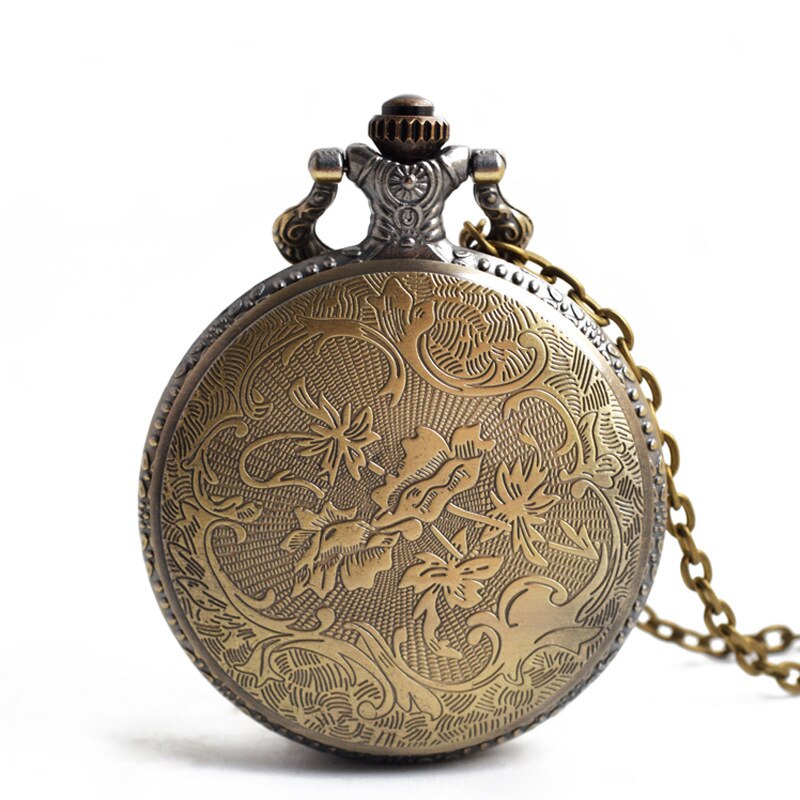 Trzy konie kieszonka na zegarek zegarki moda zegarek kieszonkowy kwarcowy stary naszyjnik wisiorek zegar prezent brązowy zegarek kieszonkowy naszyjnik łańcuch