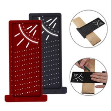 Multi-function 3D Mitre Angle Measuring Ruler Square Size Measure Tool with Gauge for Carpenter Woodworking Woodwork Tools