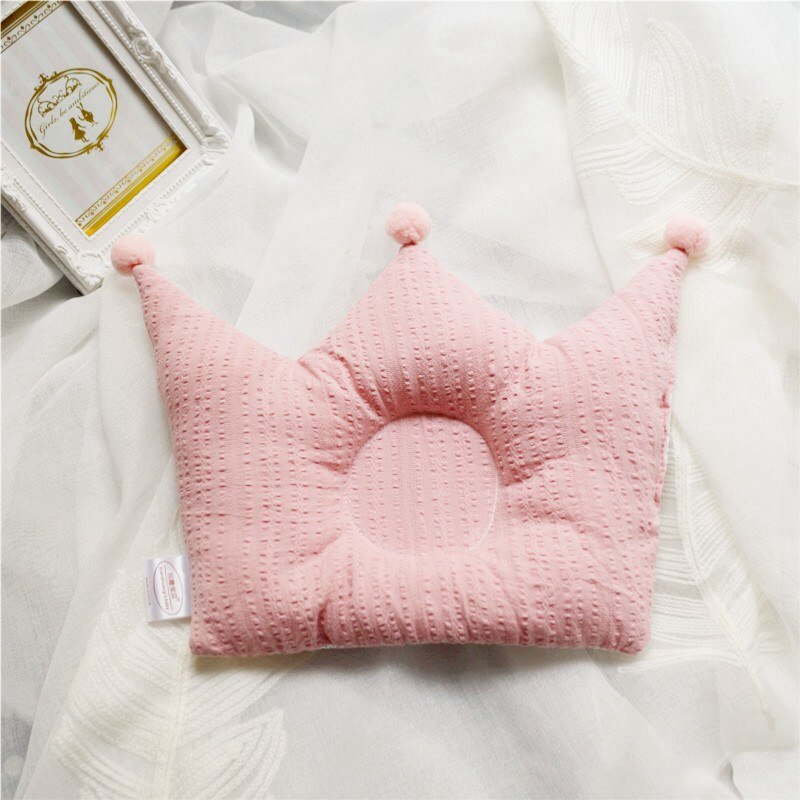 bébé façonnage oreiller prévenir tête plate nourrissons couronne forme Dot imprimer pur coton dormir literie chambre oreillers: Style 8