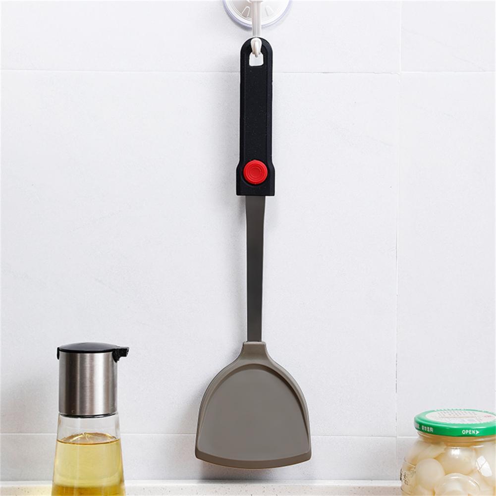 Silicone Cooking Spatula Nonstick Heat Resistant Dishwasher Safe Ergonomic Handle Anti-scratch Kitchen Turner for Home
