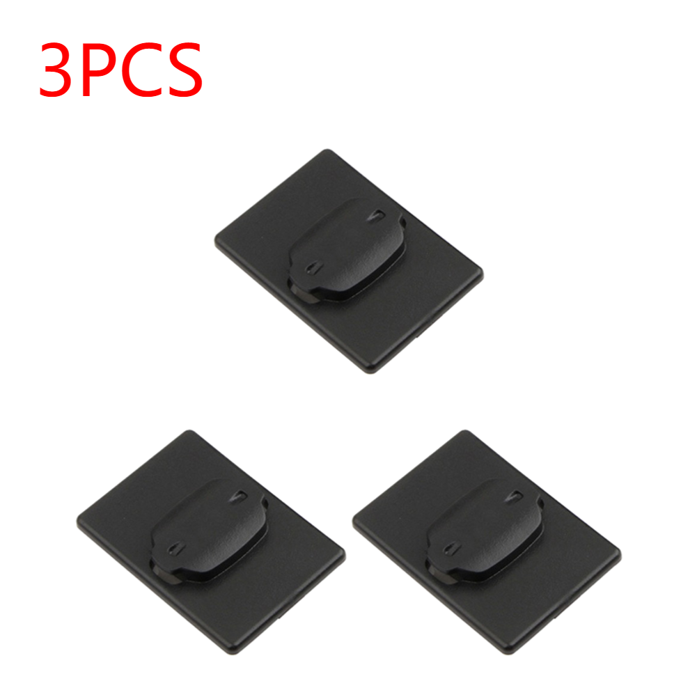 Soporte adhesivo para teléfono móvil, adhesivo fuerte de 1-5 piezas para bicicleta, adaptador de pasta de botón para GARMIN: Gris oscuro