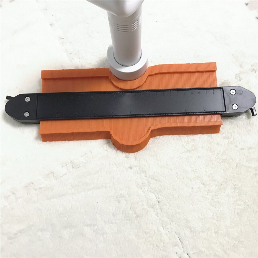 Contour Copy Gauge Contour With Lock 5/10inch Gauge Duplicator Contour Scale Template Wood Marking Tools Tiling Measuring Ruler