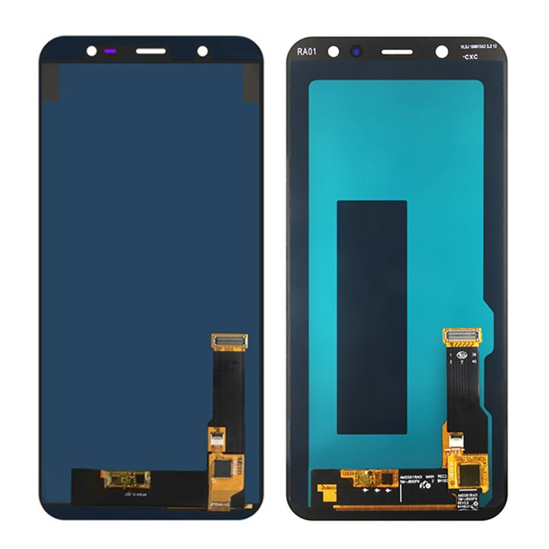 Amoled Voor Samsung Galaxy J8 J800 J800F J810 J810F J810Y J810FN SM-J810F Lcd Touch Screen Digitizer Vergadering