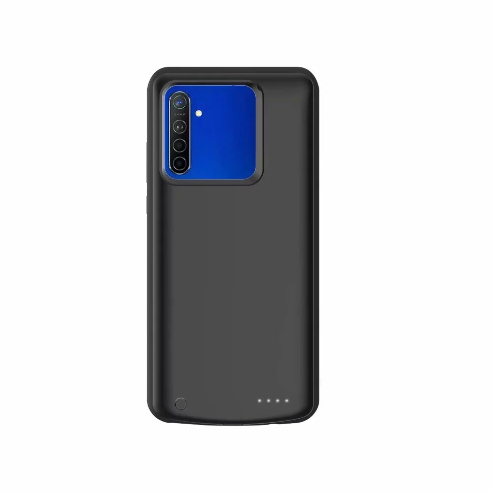 Redmi Note 8 Slim Silicone Frame Shockproof Acculader Case Voor Xiaomi Redmi Note 7 Backup Power Pack Lader case