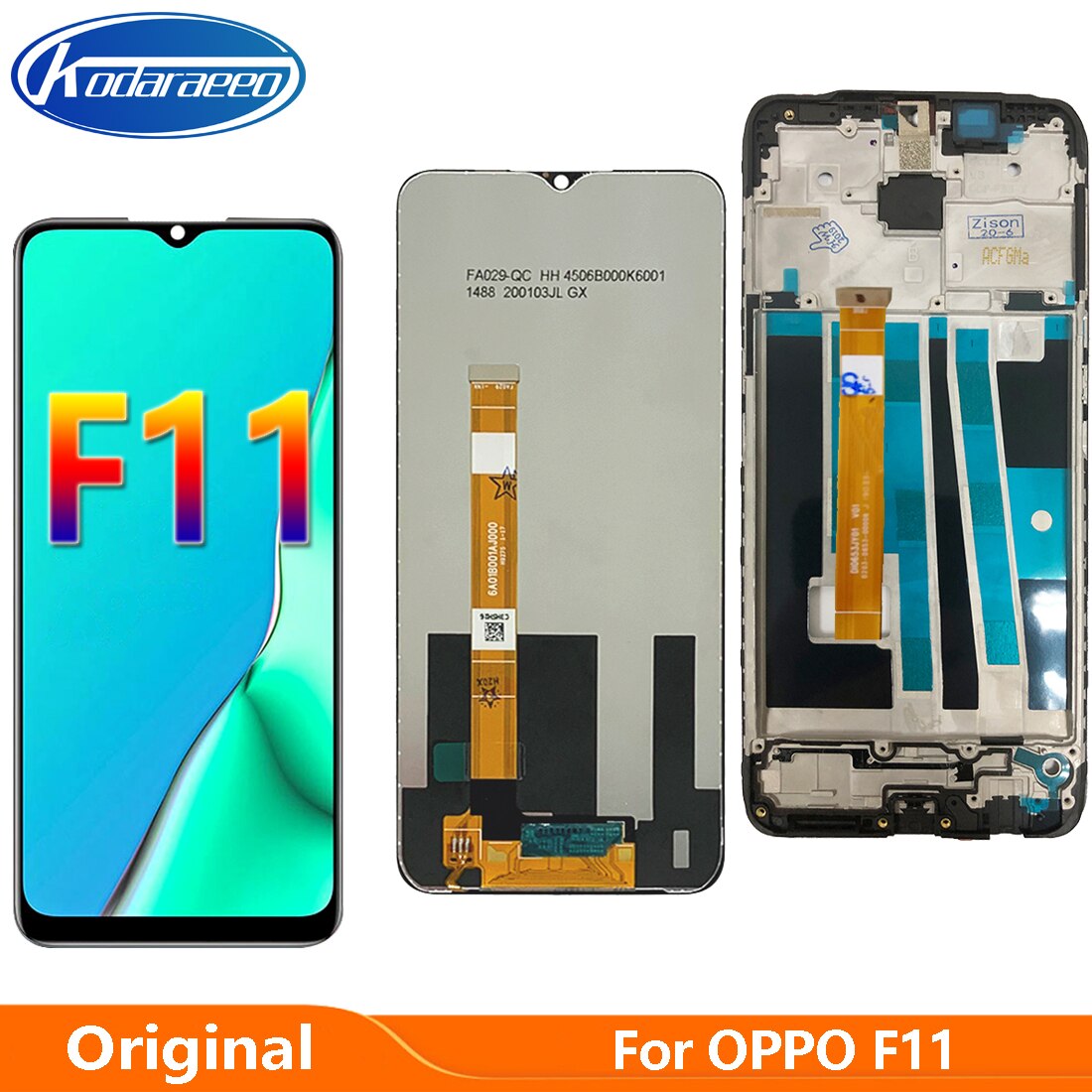 Original Screen For OPPO F11 CPH1913 CPH1911 LCD Display Touch Screen Digitizer Replacement