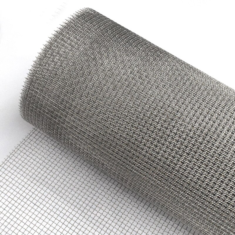 1 Stck, Fenster Gittergewebe Vorderseite Fix Gittergewebe Universal- Reparatur Leisten Stoßstange Edelstahl Kühlergrill Filter Netz, 100cm Breite * 100cm Länge