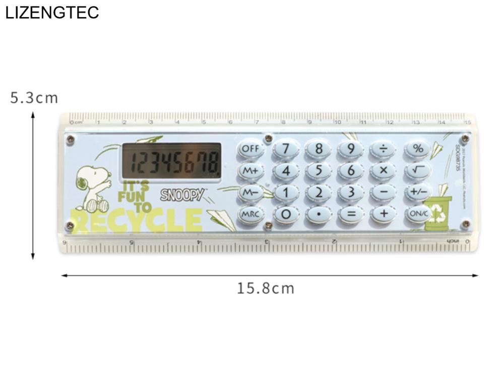 Finance 8 Digit Ruler Electronic Calculator Calculation and Drawing Function