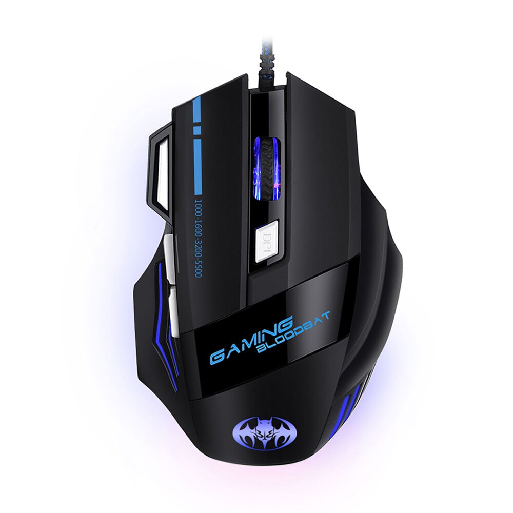 Teclado y ratón para videojuegos con retroiluminación RGB para una mano, 3200 DPI, con convertidor de juego para PS4, Xbox, Nintendo Switch