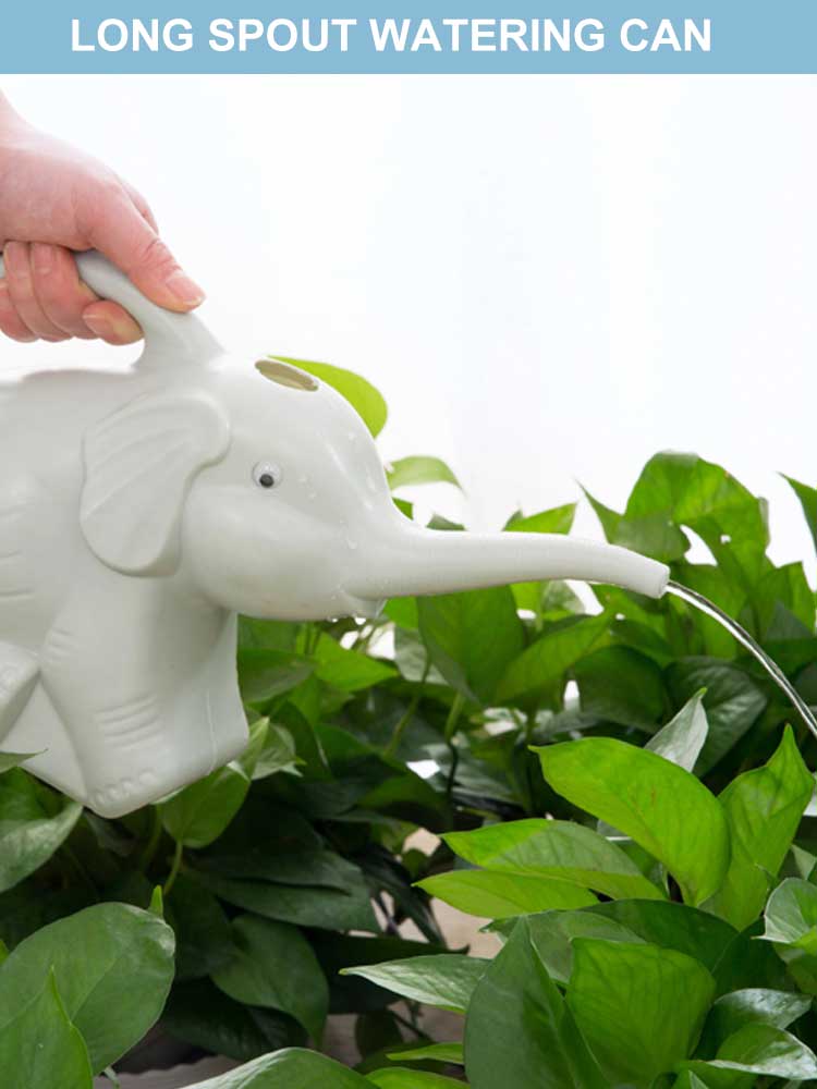 Regadera con forma de elefante para plantas suculentas, botella de agua de jardinería en maceta para flores de jardín doméstico, herramienta de riego
