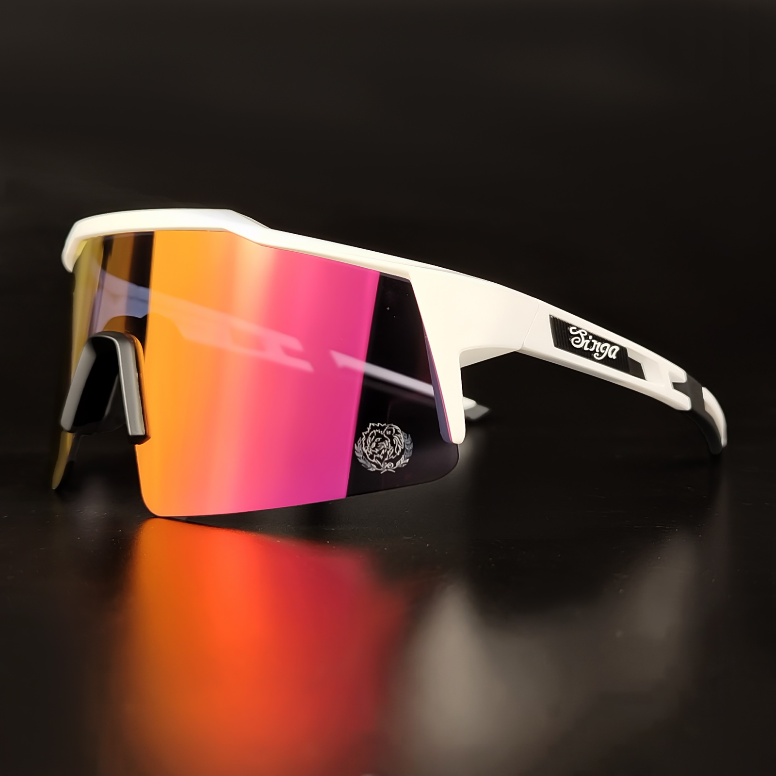 Cykelsolglasögon utomhussporter cykelglasögon polariserade glasögon män kvinnor mountainbike racercykel cykelglasögon solglasögon