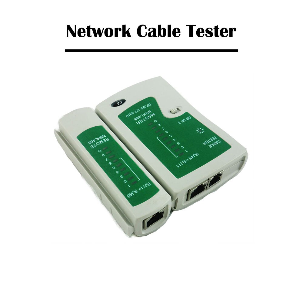 10 Pieces Network Cable Tester Networking Wire Telephone Line Detector Tracker Tool kit RJ11/RJ45 Ports