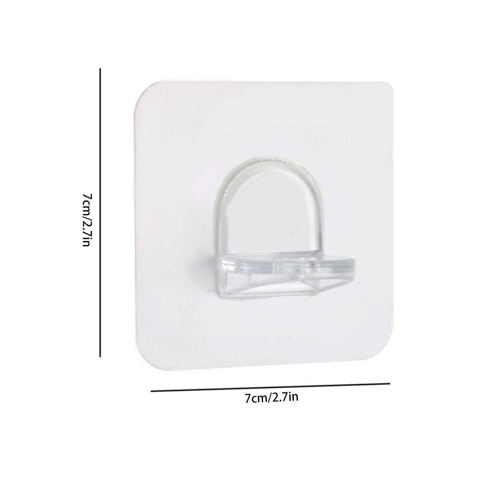 10 Pcs Upgrade Abs Plank Houder Plastic Plank Ondersteuning Clips Zelfklevende Pinnen Closet Kast Plank Beugel: Ordinary