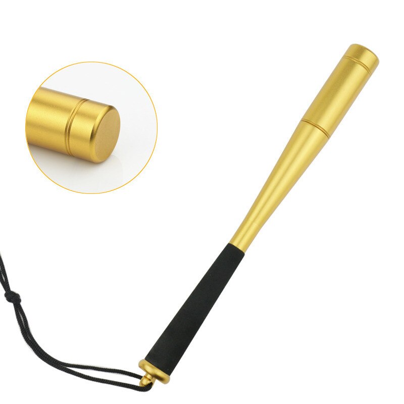 Aluminum alloy Fly Fishing Priest Knock Stun Fish sticks 25.5cm EVA Handle: YELLOW