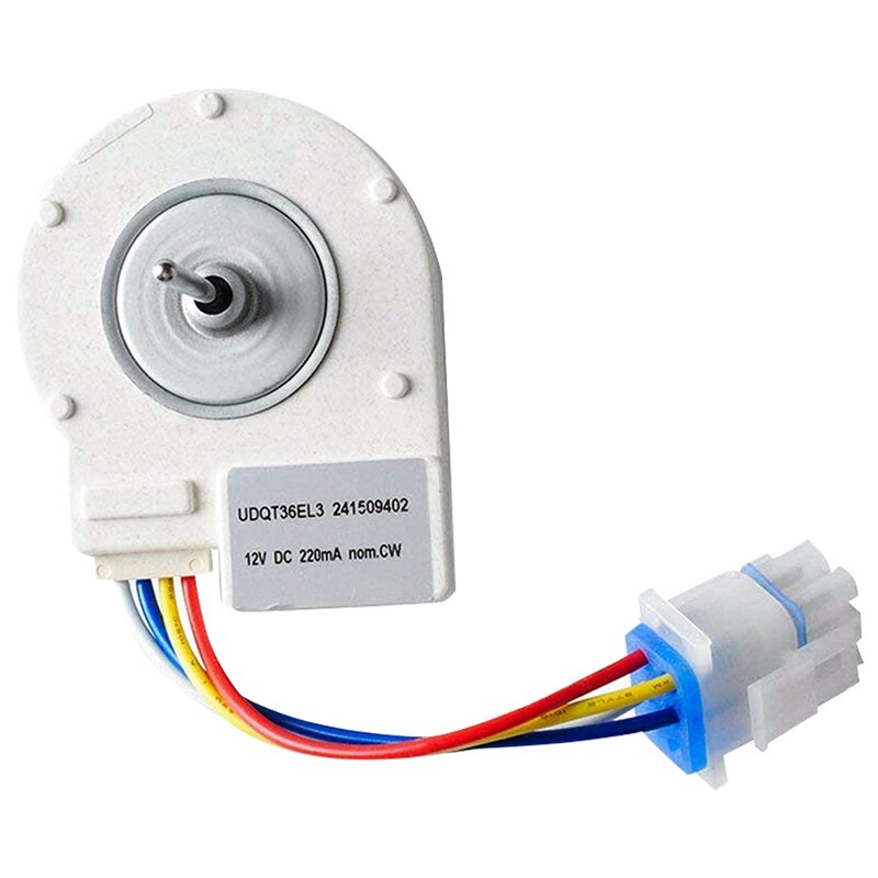 241509402 Evaporator Fan Motor Replacement Part Exact Fit for Frigidaire Electrolux Kenmore Frigidaire Refrigerators