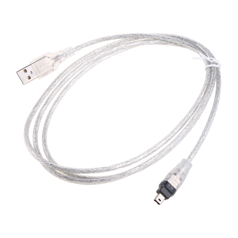 USB Male to Firewire iEEE 1394 4 Pin Male iLink Adapter Cable for DV Camera